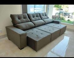 Sofa Retratil e Reclinavel de 3 Metros Apenas 1499,00