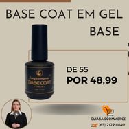 Base Coat em Gel Feng 15ml Soak-off Passo 1 Unha Gel