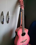 Violão Elétrico Rosa