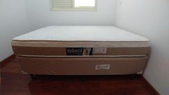 Cama+box de Casal 24cmx1,38mx1,88m Inducol Molas Ensacadas