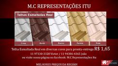 Telhas Esmaltadas Real para Pronta Entrega! R$ 1,65