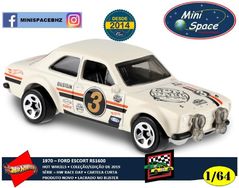 Hot Wheels 1970 Ford Escort Rs1600 (cartela Curta) 1/64