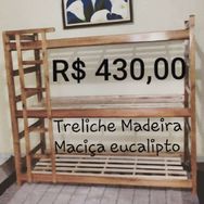 Treliche Madeira Maciça Nova