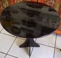 Mesa de Apoio Preto Laqueado