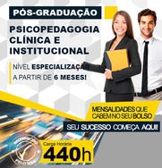 Psicopedagogia Clinica e Institucional - Pós G