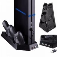 Base Vertical PS4 + 2 Cooler+ 2 Carregador de Controle Entregamos RJ