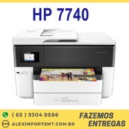 Multifuncional Hp Pro 7740 A3 Color Usb Wifi Impressora G5j38a A4