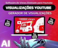 Visualizações Youtube, Bot Youtube Views, Gerador de Views