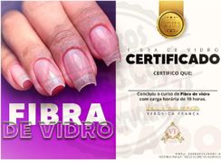 Curso de Unhas em Fibra de Vídro,com Certificado