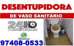 Desentupidora 24 Horas de Vaso Sanitário no Bonfim em Campinas