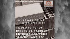 Tijolo Direto de Fábrica Whatsapp: (21) 9.6767.8329 Cantagalo - RJ