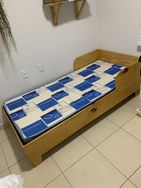 Cama Solteiro Montessoriana - 88l X 1.88c