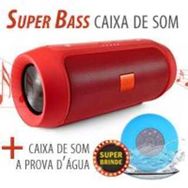 Superbass Caixa de Som Portatil Prova Dágua