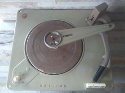 Toca Disco Philips Stério Antiguidade Relíquia Anos 50's