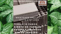Tijolo Direto de Fábrica Whatsapp: (21) 9.6767.8329 Iguaba Grande - RJ