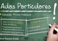 Aulas Particulares - Reforço Escolar - Ciências e Matemática