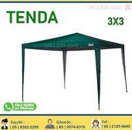 Tenda de Proteção Boa Gazebo Oxford 3x3 Metros Desmontavel