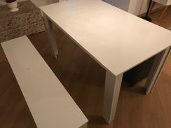 Conjunto Mesa e Banco