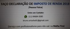 Declaração de Imposto de Renda 2018 - Pessoa Física