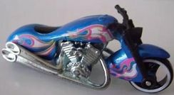 Moto Harley Scorchin Scooter Custom Miniatura Lacrada / Mbq