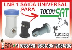 Lnb 1 Saida Universal Banda Ku 4k Hd Lnbf para Tocomsat