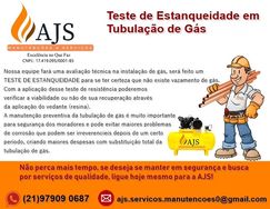 Teste de Estanqueidade em Tubulação de Gás