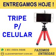 Tripe para Celular e Camera Flexivel Tripé de Mesa Kit Youtuber Suport