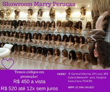 Fotos Similares: Perucas Naturais - Promoção em Até 12x 