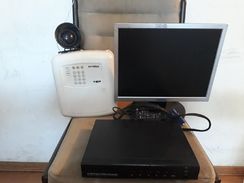 Dvr para Câmeras, Monitor e Aparelhagem de Alarme