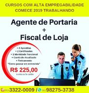 Curso de Agente de Portaria + Fiscal de Loja