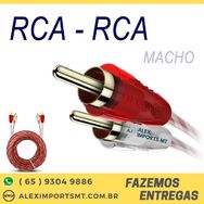 Cabo Rca 2 Rca Macho X 2 Rca Macho Bronze 5 Metros Stetsom