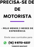 Vaga para Motorista