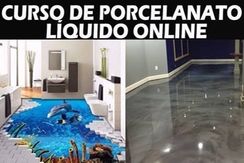 Curso Digital Online de Porcelanato Líquido Enviado por E-mail