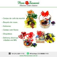 Itabirito MG Flores Online e Cesta de Café, Buquê Condomínio Itabirito