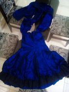 Vestido Azul Versátil