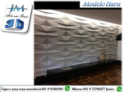 Revestimentos em Gesso 3d