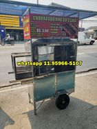 Carrinho de Churrasco com Cobertura