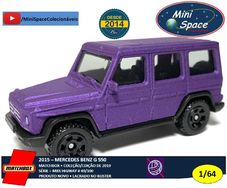 Matchbox 2015 Mercedes Benz G550 Roxo 1/64