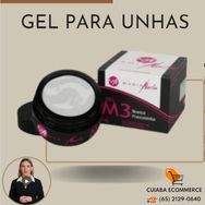 1 Gel Unha Branco para Desenhos nas Unhas Manicure