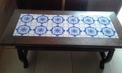 Mesa de Centro com Azulejos