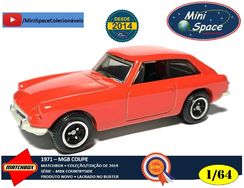 Matchbox 1971 Mgb Coupê Cor Vermelho 1/64