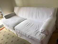 Sofá Cama Branco Excelentes Ferragens