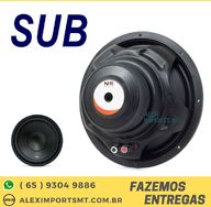 Sub Profissional Alto Falante 10 Pol. 400w Rms 2+2 Ohms Woffer Uofer