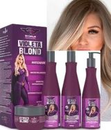 Kit de Cabelo Violeta Blond Mary Life