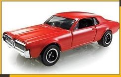 Mercury Cougar 1968 Miniatura Metal Lacrada Matchbox Mbq