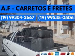 Fretes e Carretos Melhor Preço da Regiao