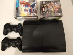 Console PS3 + 2 Controles + 16 Jogos