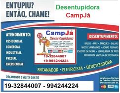 Desentupidora no Taquaral Campinas 24h