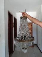 Lustre de Cristal em Bom Estado de Conservação