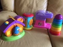 Brinquedos da Fisher Price e uma Sorveteira